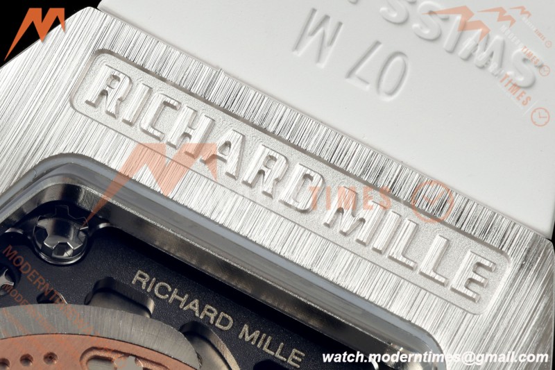 Richard Mille - RM07-01 Snow Set Diamond Crested Wht/RU White Mop ZF Asian CRMA2