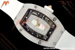 Richard Mille - RM07-01 Snow Set Diamond Crested Wht/RU White Mop ZF Asian CRMA2