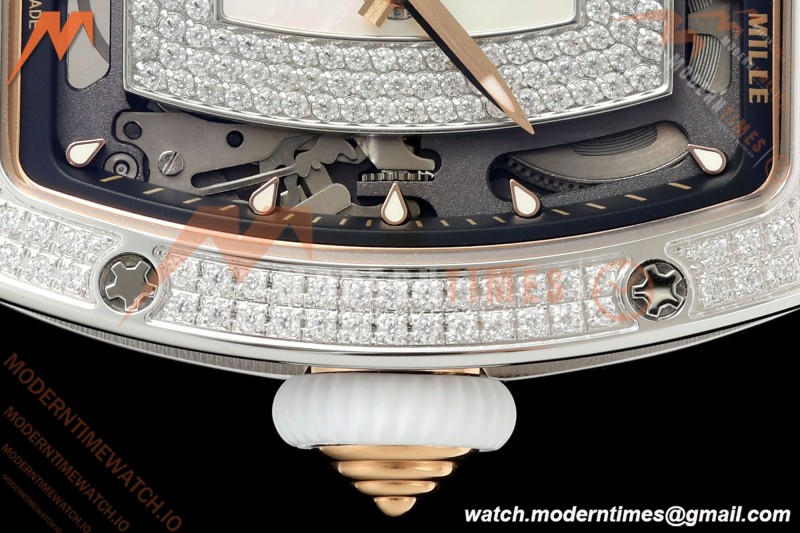 Richard Mille - RM07-01 Snow Set Diamond Crested Wht/RU White Mop ZF Asian CRMA2