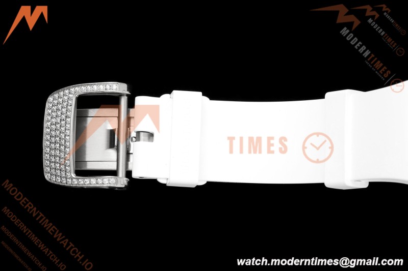 Richard Mille - RM07-01 Snow Set Diamond Crested Wht/RU White Mop ZF Asian CRMA2