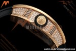 Richard Mille - RM07-01 Rose Gold Snow Set Diamond Blk/RU Black Onyx ZF Asian CRMA2