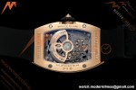 Richard Mille - RM07-01 Rose Gold Snow Set Diamond Blk/RU Black Onyx ZF Asian CRMA2