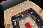 Richard Mille - RM07-01 Rose Gold Snow Set Diamond Blk/RU Red Lips ZF Asian CRMA2