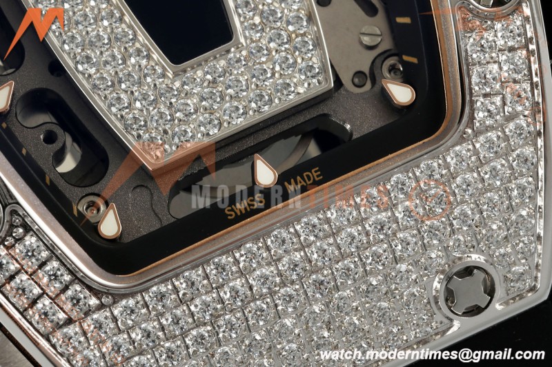 Richard Mille - RM07-01 Snow Set Diamond Crested Blk/RU Black Onyx ZF Asian CRMA2