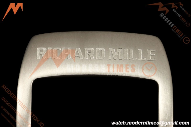 Richard Mille - RM055 AET Remould Transparent Crystal Black Strap Black Rehaut Skeleton SONIC RMUL2 | 리차드 밀 - RM055 AET 리몰드 투명 크리스털 블랙 스트랩 블랙 르호 스켈레톤 소닉 RMUL2