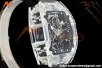 Richard Mille - RM055 AET Remould Transparent Crystal Black Strap Black Rehaut Skeleton SONIC RMUL2 | 리차드 밀 - RM055 AET 리몰드 투명 크리스털 블랙 스트랩 블랙 르호 스켈레톤 소닉 RMUL2
