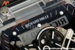Richard Mille - RM055 AET Remould Transparent Crystal Black Strap Black Rehaut Skeleton SONIC RMUL2 | 리차드 밀 - RM055 AET 리몰드 투명 크리스털 블랙 스트랩 블랙 르호 스켈레톤 소닉 RMUL2