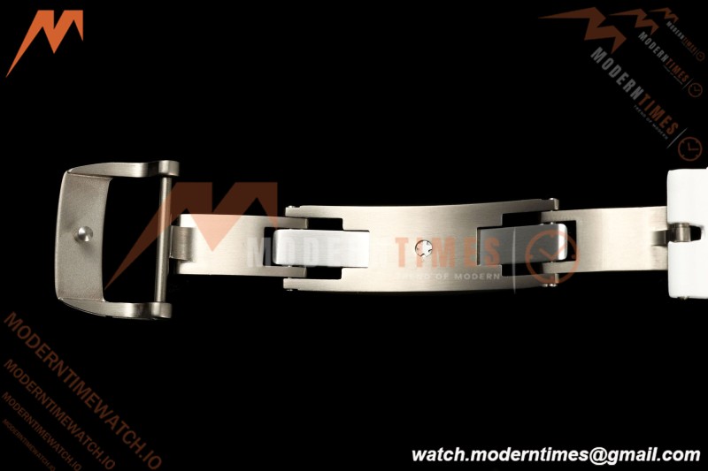 Richard Mille - RM055 AET Remould Transparent Crystal White Strap White Rehaut Skeleton SONIC RMUL2