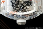 Richard Mille - RM055 AET Remould Transparent Crystal White Strap White Rehaut Skeleton SONIC RMUL2