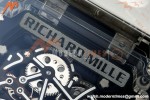 Richard Mille - RM055 AET Remould Transparent Crystal White Strap Blue Rehaut Skeleton SONIC RMUL2