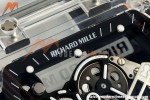 Richard Mille - RM055 AET Remould Transparent Crystal Transparent Strap Black Rehaut Skeleton SONIC RMUL2