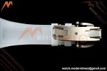 Richard Mille - RM055 AET Remould Transparent Crystal Transparent Strap White Rehaut Skeleton SONIC RMUL2