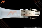 Richard Mille - RM055 AET Remould Transparent Crystal Transparent Strap Blue Rehaut Skeleton SONIC RMUL2