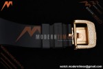 Richard Mille - RM07-01 Rose Gold Snow Set Diamond Blk/RU/Wht Black Onyx ZF Asian CRMA2