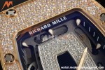 Richard Mille - RM07-01 Rose Gold Snow Set Diamond Blk/RU/Wht Black Onyx ZF Asian CRMA2