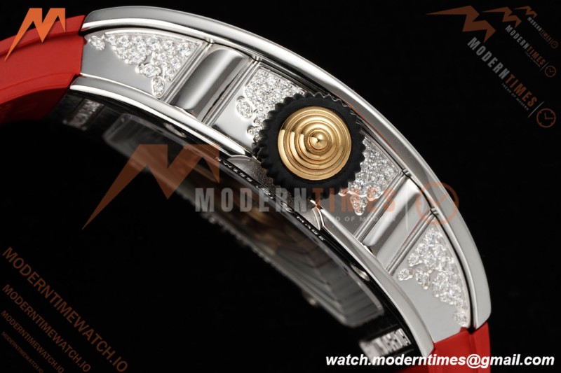 Richard Mille - RM07-01 Ladies Snow Set Diamond Red/RU/Wht Red Lips ZF Asian CRMA2