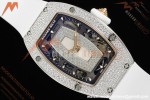 Richard Mille - RM07-01 Snow Set Diamond Crested Wht/RU/Wht White Mop ZF Asian CRMA2