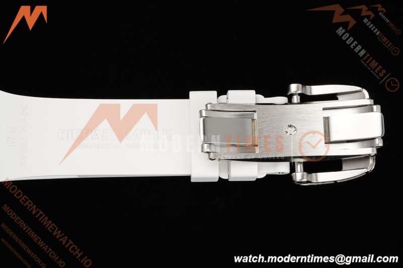 Richard Mille - RM07-01 Snow Set Diamond Crested Wht/RU/Wht White Mop ZF Asian CRMA2