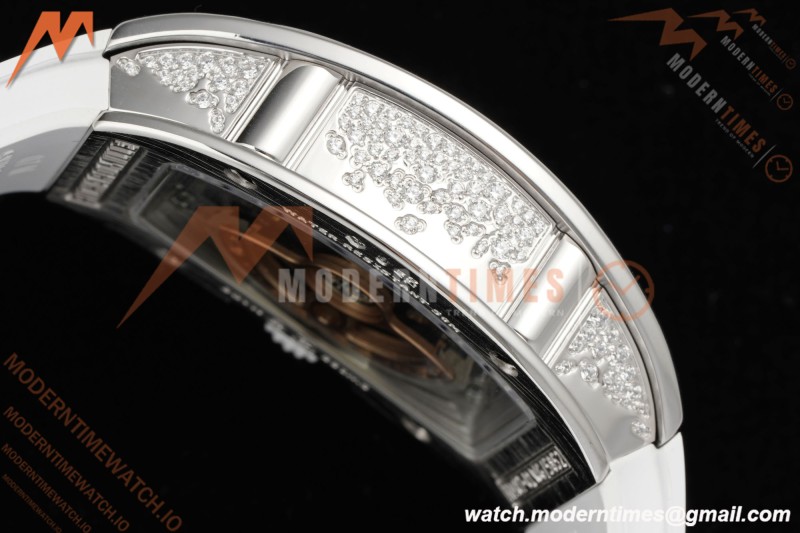 Richard Mille - RM07-01 Snow Set Diamond Crested Wht/RU/Wht White Mop ZF Asian CRMA2