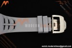 Richard Mille - RM055 Custom Made Free Sprung Gray CER/RU Black Skeleton ZGF RMUL2