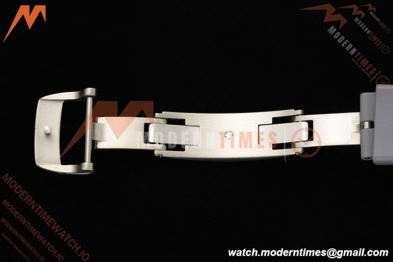 Richard Mille - RM055 Custom Made Free Sprung Gray CER/RU Black Skeleton ZGF RMUL2