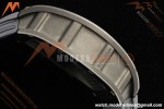 Richard Mille - RM055 Custom Made Free Sprung Gray CER/RU Black Skeleton ZGF RMUL2