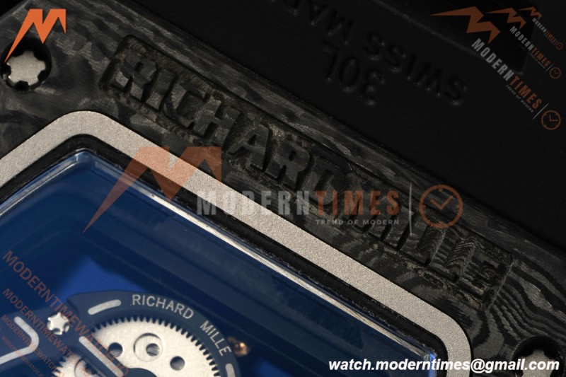 Richard Mille - RM055 Custom Made Free Sprung Black NTPT/RU RG/Blk Skeleton ZGF RMUL2