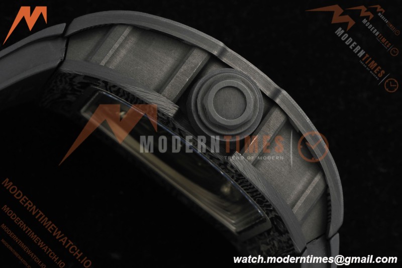 Richard Mille - RM055 Custom Made Free Sprung Black NTPT/RU RG/Blk Skeleton ZGF RMUL2