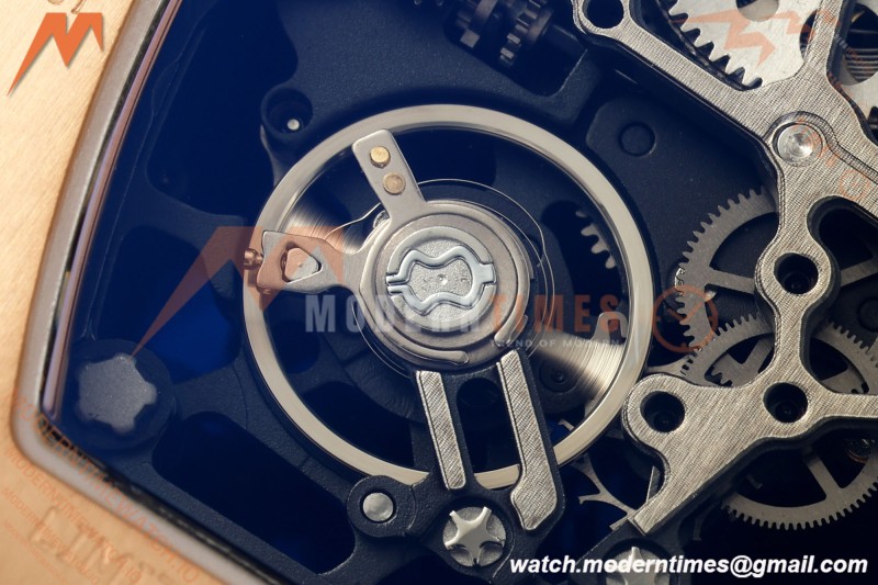 Richard Mille - RM035 Americas Rafael Nadal "Gold Toro" RG/RU Blk/Ske Sonic RMUL1