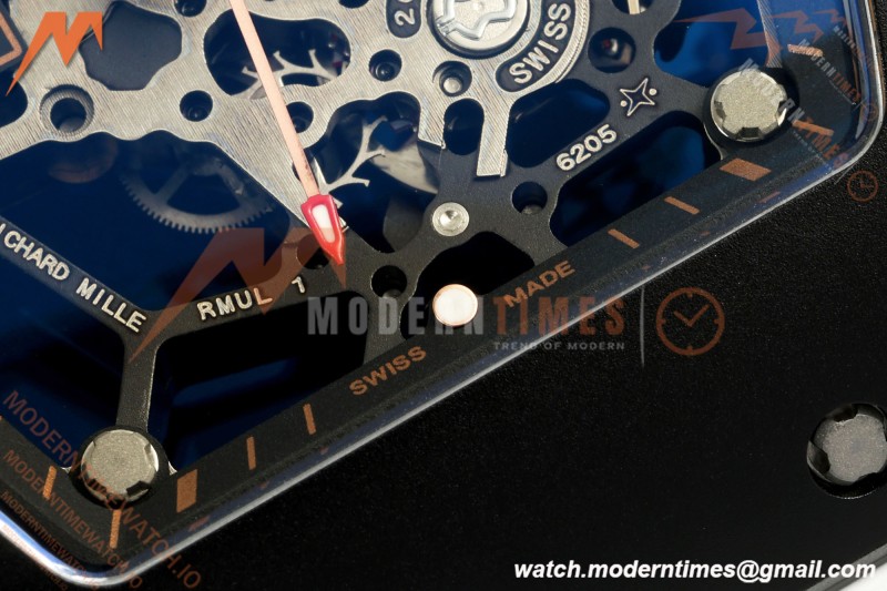 Richard Mille - RM035 Americas Rafael Nadal "Black Toro" CER/RU Blk/Ske Sonic RMUL1