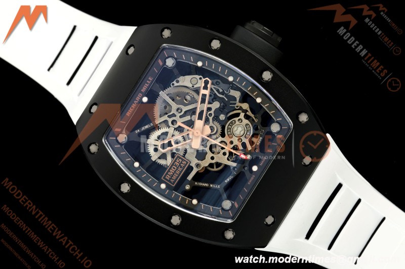 Richard Mille - RM035 Americas Rafael Nadal "Black Toro" CER/RU Blk/Ske Sonic RMUL1