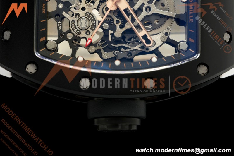 Richard Mille - RM035 Americas Rafael Nadal "Black Toro" CER/RU Blk/Ske Sonic RMUL1
