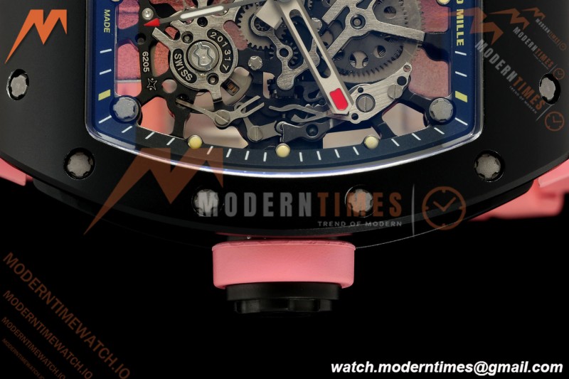 Richard Mille - RM035 Americas Rafael Nadal Pink CER/RU Blk/Ske Sonic RMUL1