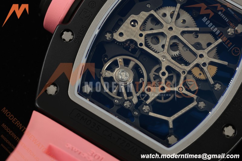 Richard Mille - RM035 Americas Rafael Nadal Pink CER/RU Blk/Ske Sonic RMUL1