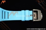 Richard Mille - RM055 Bubba Watson Japan Edition CER/RU Wht/Blu Rehaut Skeleton APSF RMUL2 | 리차드 밀 - RM055 버바 왓슨 일본 에디션 CER/RU 화이트/블루 르호 스켈레톤 APSF RMUL2