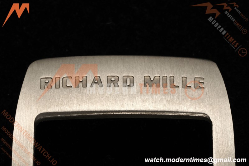 Richard Mille - RM055 Bubba Watson Japan Edition CER/RU Wht/Blu Rehaut Skeleton APSF RMUL2 | 리차드 밀 - RM055 버바 왓슨 일본 에디션 CER/RU 화이트/블루 르호 스켈레톤 APSF RMUL2