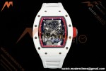 Richard Mille - RM055 Bubba Watson Asia Edition CER/RU Wht/Red Rehaut Skeleton APSF RMUL2 | Richard Mille - RM055 버바 왓슨 아시아 에디션 CER/RU Wht/Red Rehaut 스켈레톤 APSF RMUL2