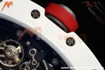 Richard Mille - RM055 Bubba Watson Asia Edition CER/RU Wht/Red Rehaut Skeleton APSF RMUL2 | Richard Mille - RM055 버바 왓슨 아시아 에디션 CER/RU Wht/Red Rehaut 스켈레톤 APSF RMUL2