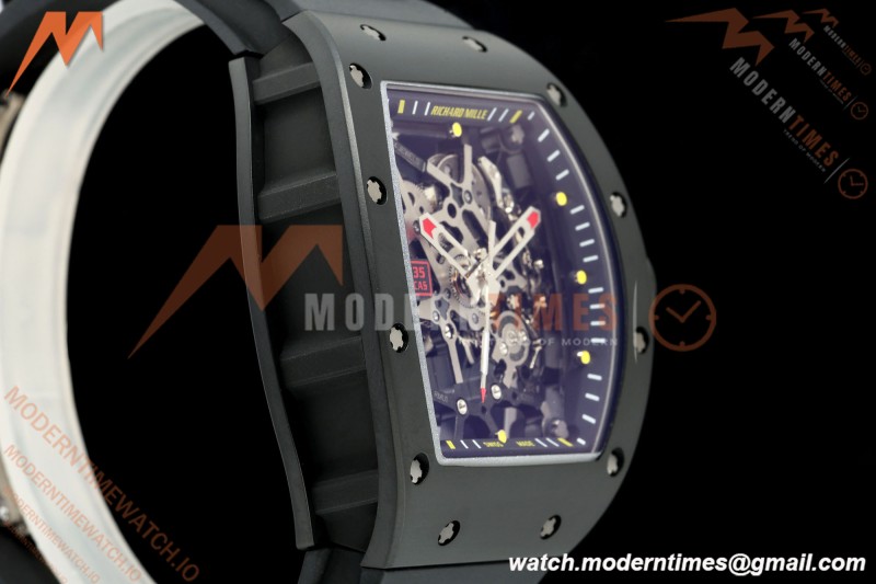 Richard Mille - RM035 Americas Rafael Nadal "Black Toro" CER/RU Blk/Ske ZF RMUL1