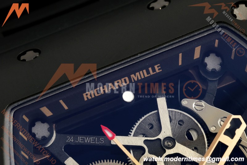 Richard Mille - RM035 Americas Rafael Nadal "Black Toro" CER/RG/RU Blk/Ske ZF RMUL1 | 리차드 밀 - RM035 아메리카스 라파엘 나달 "블랙 토로" CER/RG/RU 블랙/스케치 ZF RMUL1