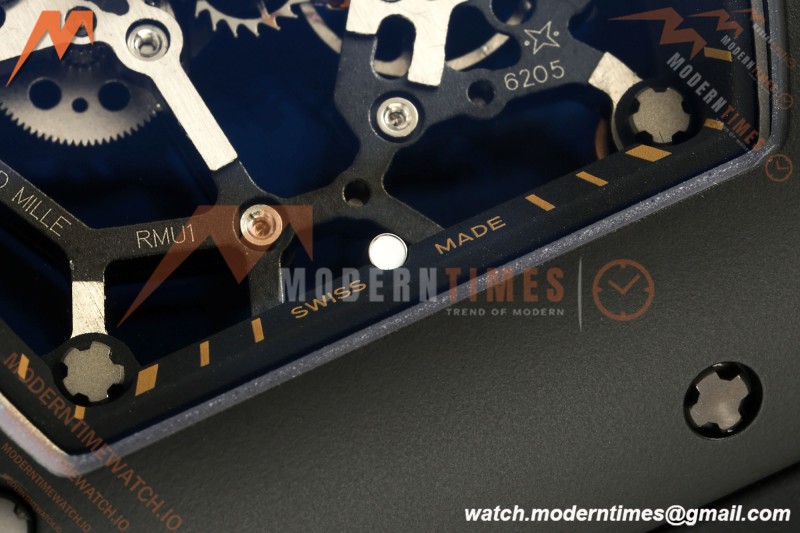 Richard Mille - RM035 Americas Rafael Nadal "Black Toro" CER/RG/RU Blk/Ske ZF RMUL1 | 리차드 밀 - RM035 아메리카스 라파엘 나달 "블랙 토로" CER/RG/RU 블랙/스케치 ZF RMUL1
