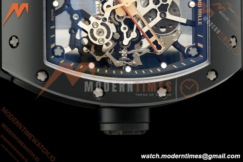 Richard Mille - RM035 Americas Rafael Nadal "Black Toro" CER/RG/RU Blk/Ske ZF RMUL1 | 리차드 밀 - RM035 아메리카스 라파엘 나달 "블랙 토로" CER/RG/RU 블랙/스케치 ZF RMUL1