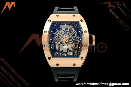 Richard Mille - RM035 Americas Rafael Nadal "Gold Toro" RG/RU Blk/Ske ZF RMUL1
