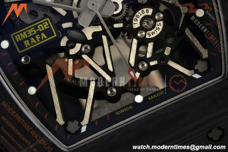 Richard Mille - RM35-02 Rafael Nadal Blk/Blk/Blk FC/VRU ZF V7 RMAL1