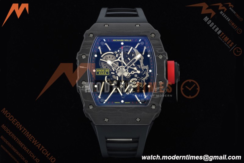 Richard Mille - RM35-01 Rafael Nadal Blk/Blk/Red FC/VRU ZF Hand-wind RMUL3