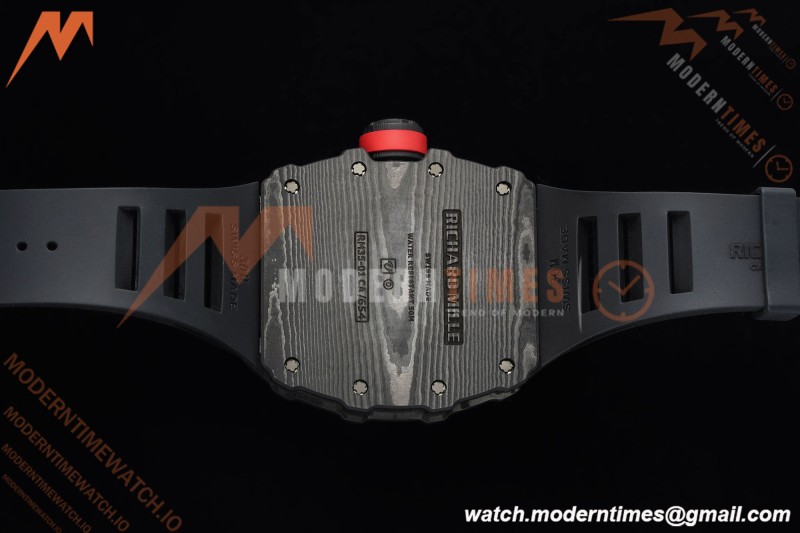 Richard Mille - RM35-01 Rafael Nadal Blk/Blk/Red FC/VRU ZF Hand-wind RMUL3