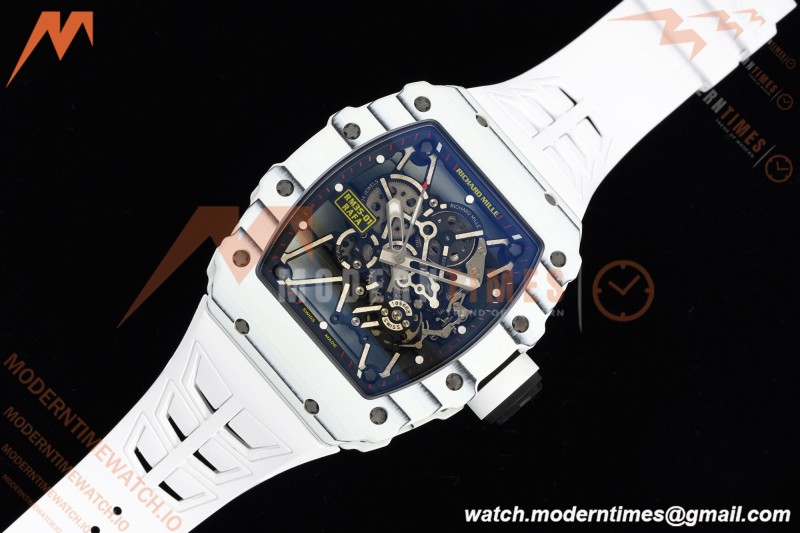 Richard Mille - RM35-01 Rafael Nadal Wht/Wht/Wht FC/VRU ZF Hand-wind RMUL3