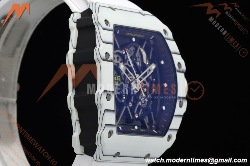 Richard Mille - RM35-01 Rafael Nadal Wht/Wht/Wht FC/VRU ZF Hand-wind RMUL3