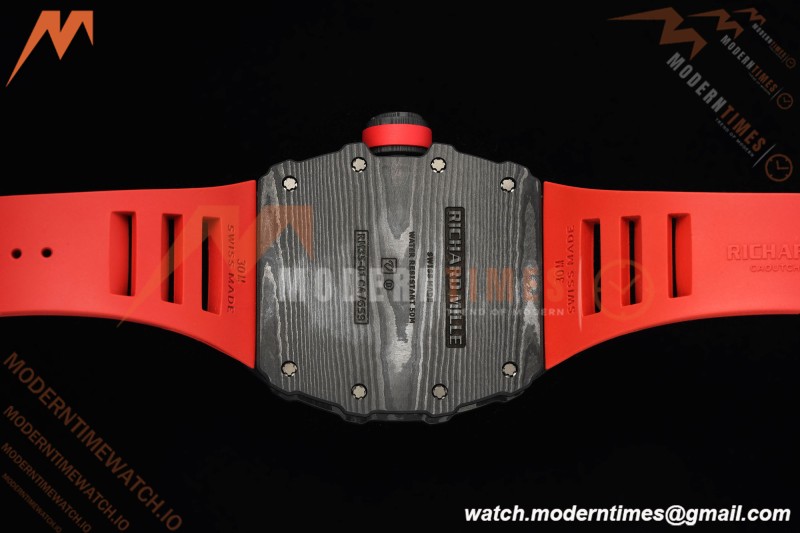 Richard Mille - RM35-01 Rafael Nadal Blk/Red/Red FC/VRU ZF Hand-wind RMUL3