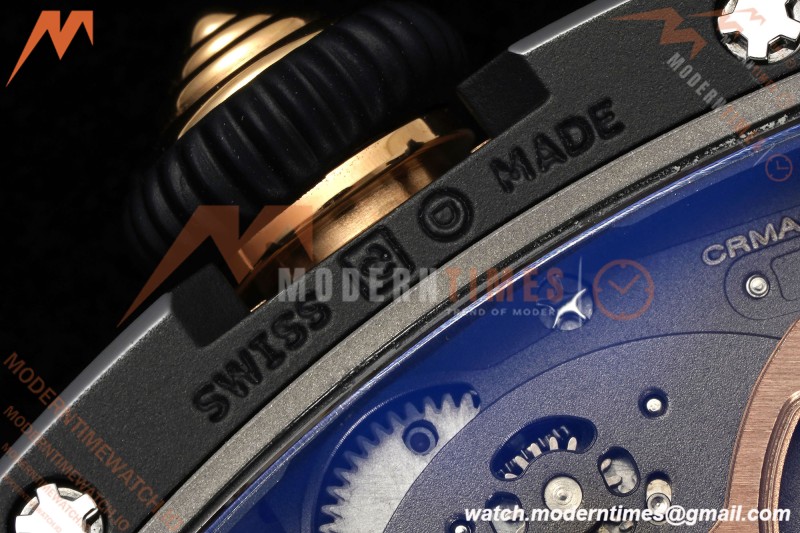 Richard Mille - RM07-01 Black Ceramic CER/RU Black Onyx ZF Asian CRMA2